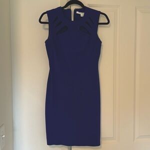 Diane von Furstenberg blue dress
